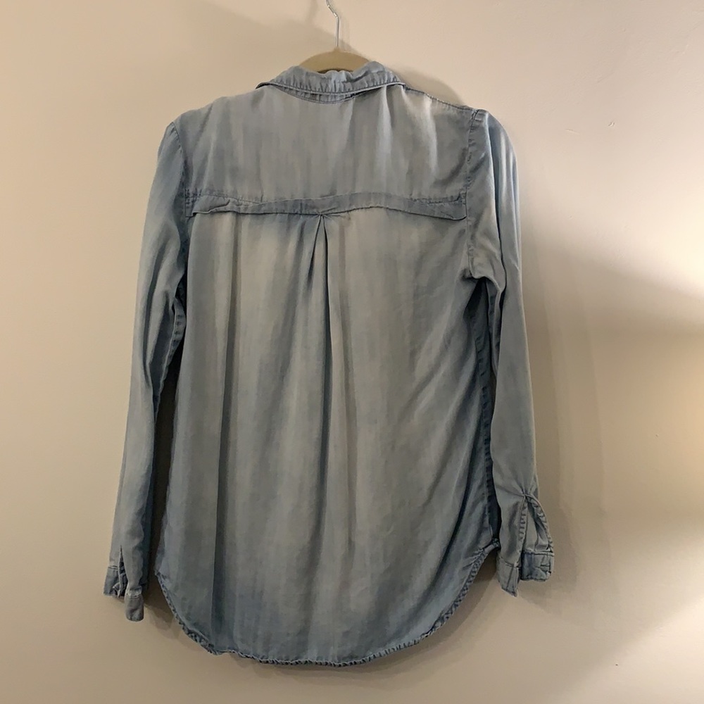Anthropologie Jean Button Up Shirt - Picture 3 of 3